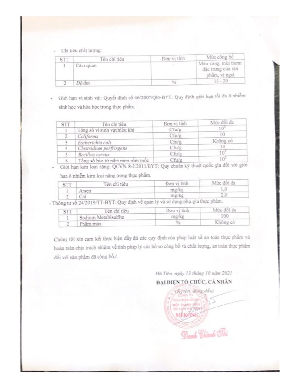 Phước An – Dịch vụ công bố sản phẩm